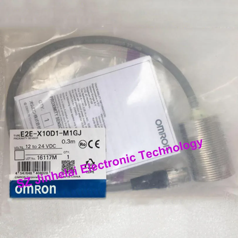 

100% New and original E2E-X10D1-M1GJ OMRON Proximity switch Proximity sensor 0.3M