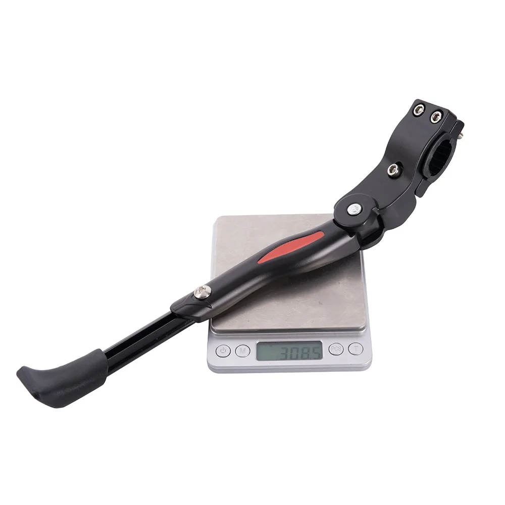 BLACK A MTB дорожный велосипед Kick Stand велосипедная подставка Регулируемая Стояночная стойка 29 26 велосипедный цикл Опора боковая задняя Скоба держатель для велосипеда горячая распродажа - Цвет: BLACK A