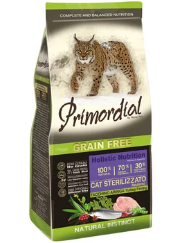 

Primordial primordial cat supplier for adult neutered cats and neutered cats with Turkey and Herring