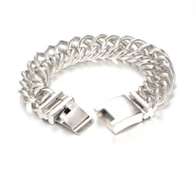 Крутой мужской мотоциклетный браслет-цепочка шириной 22,4 мм из нержавеющей стали в стиле хип-хоп с подвеской на руку байкерские мужские тяжелые браслеты BB005