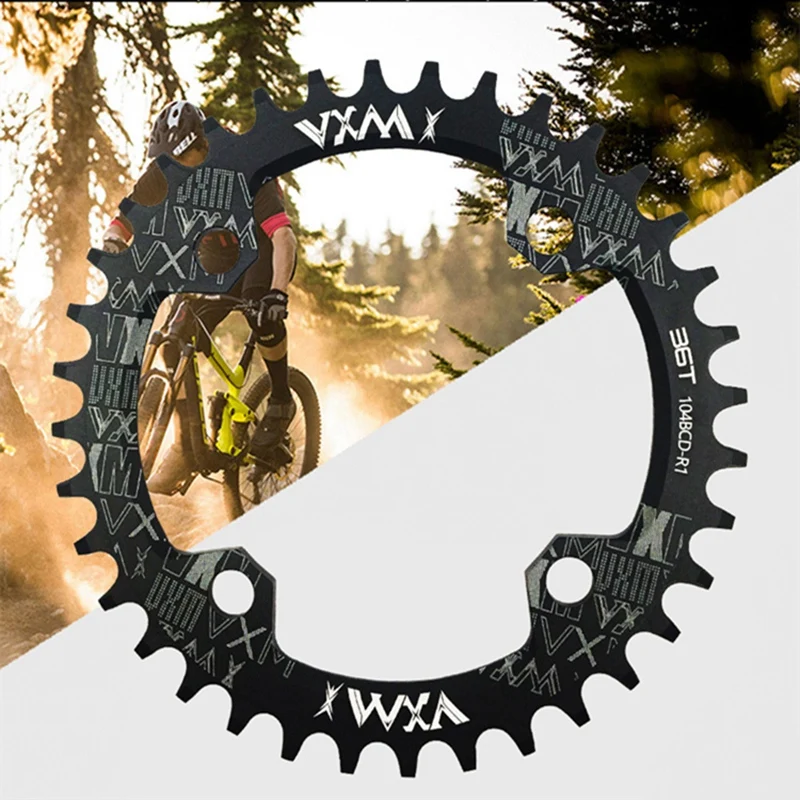 Vxm велосипед 104Bcd Кривошип эллипса узкая широкая Звездочка Mtb велосипедная звездочка