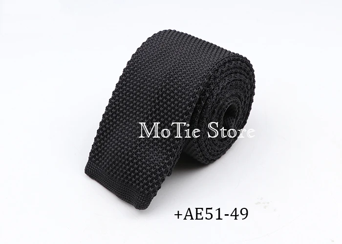 Men Solid Colorful Knit Tie Pink Green Purple Ties Fashion Kintted Necktie For Wedding Business Party Suit Dress Gravatas Gift