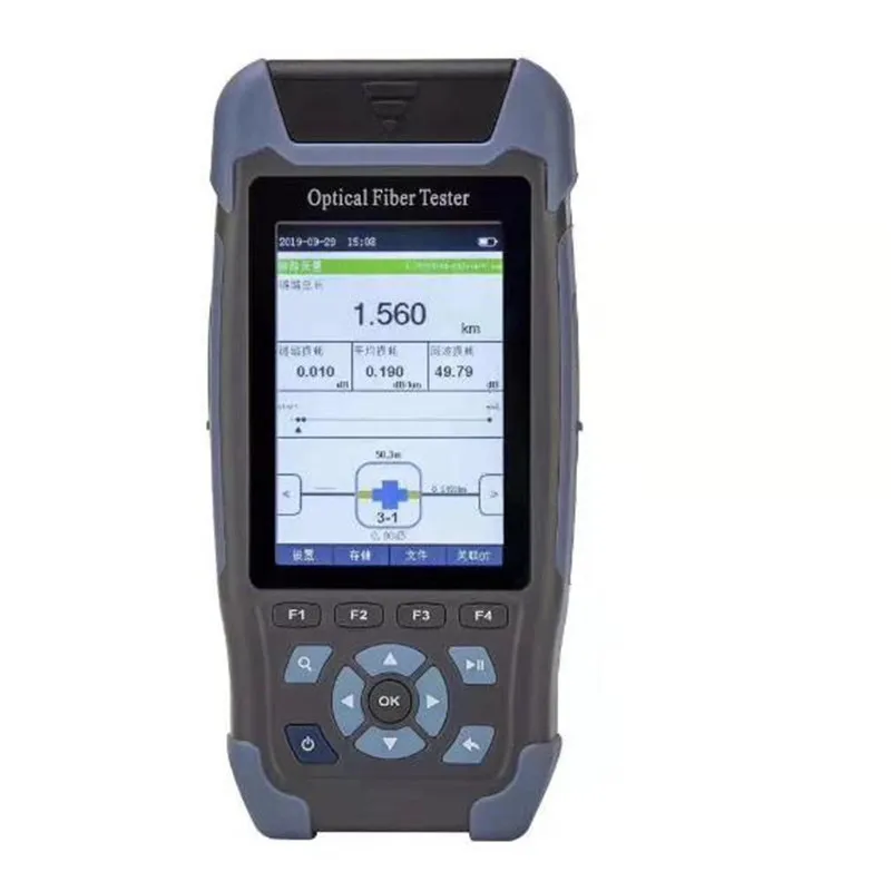 S710 mini pro OTDR рефлектометр 9 функций в 1 устройство OPM OLS VFL карта событий RJ45 Ethernet