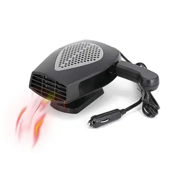 

12V/24V Portable Car Heater Fan Cooling Car Space & Fast Heating Defrost Defogger Space Automobile Heat Cooling Fan