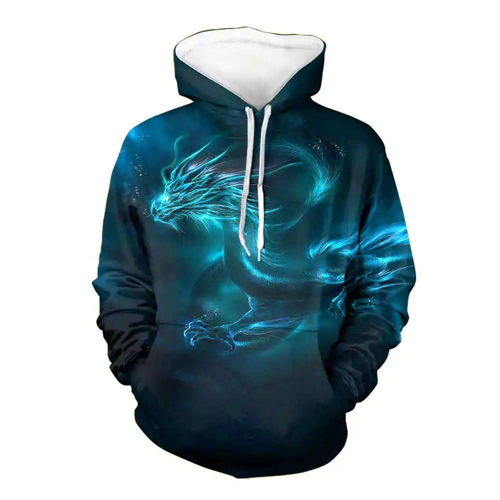 hoodie with dragon design
