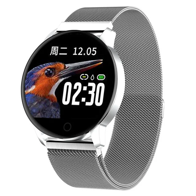 MELANDA новые умные часы мужские водонепроницаемые Reloj Inteligente Smartwatch женские умные часы с измерением давления Мужские t фитнес-браслет - Цвет: Silver