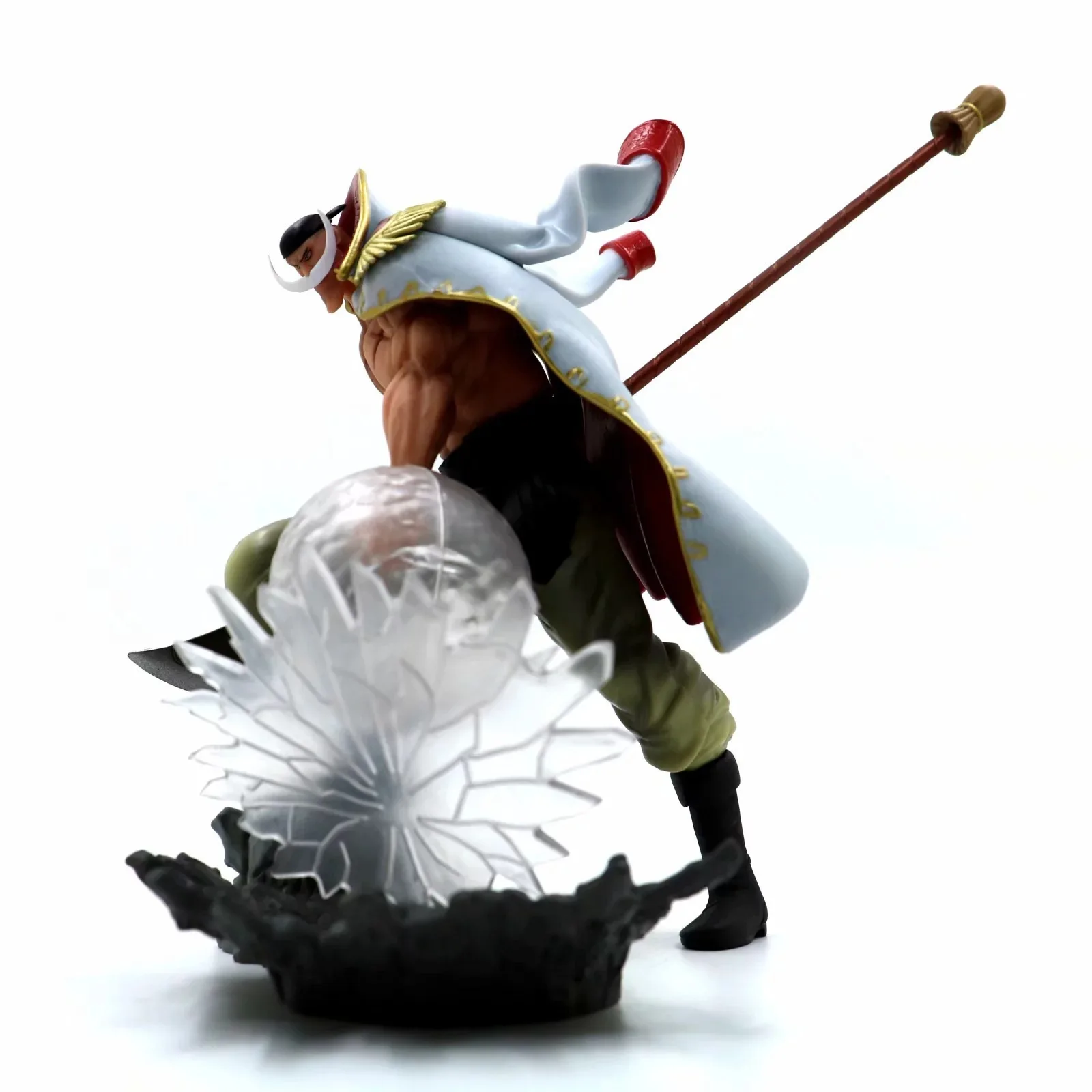 

One Piece Pop Fighter White Beard Edward Effects Version New Get Daddy Model Ornaments Garage Kit