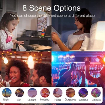 

Tuya Smart Wifi Bulb BR30 Dimmable B22 850Lm RGB 2700K To 6500K 9W Lamp Works with Alexa Google Home As