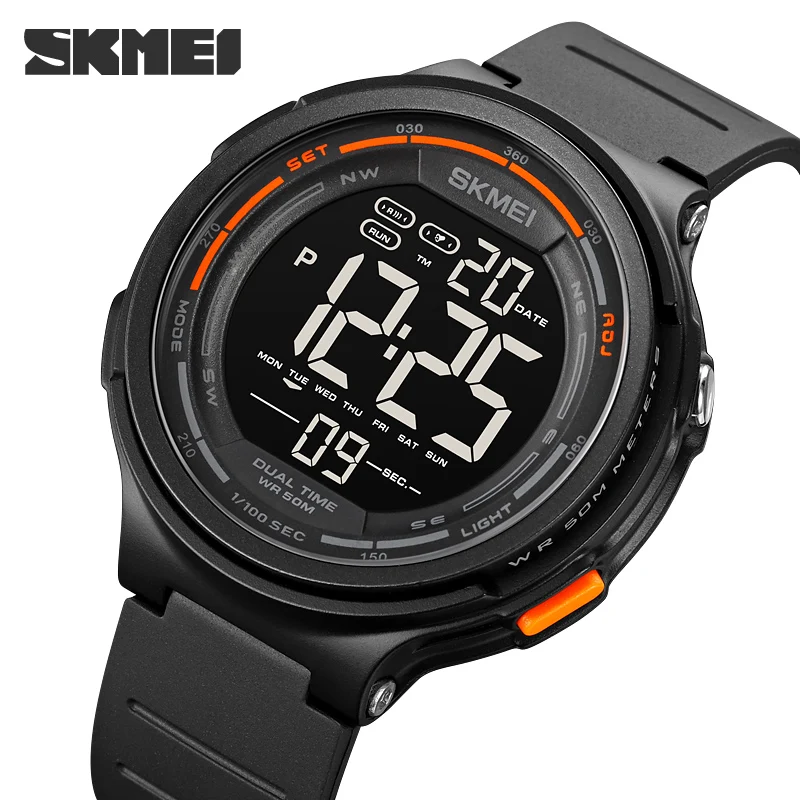 SKMEI Brand Sports Watches Men Women Waterproof Chrono Alarm Digital Wristwatches LED Countdown Student Clock Reloj Hombre 