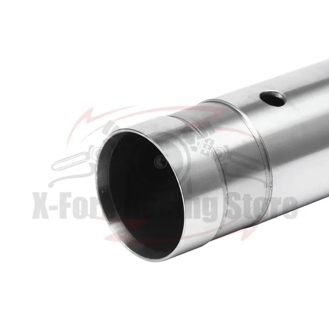 Front Fork Inner Tubes (Fork Pipes) For Suzuki GSXR1000R/RZ 2017-2022 | Hard Chrome 43mm, Replaces 51110-17K00 & 51120-17K00