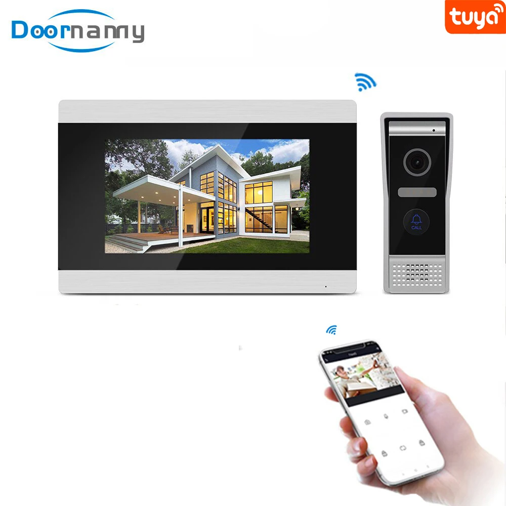 

Doornanny WiFi Digita Duia awidl Video Intercom Video Entry Home Vide Digital Peephole House