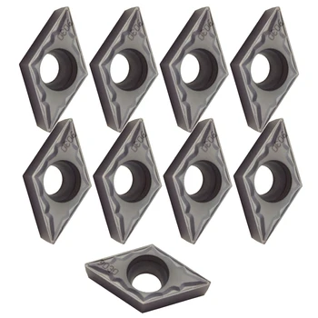 

10Pcs DCMT11T308-HMP PC9030 Carbide Blades Inserts Milling Turning CNC Tool