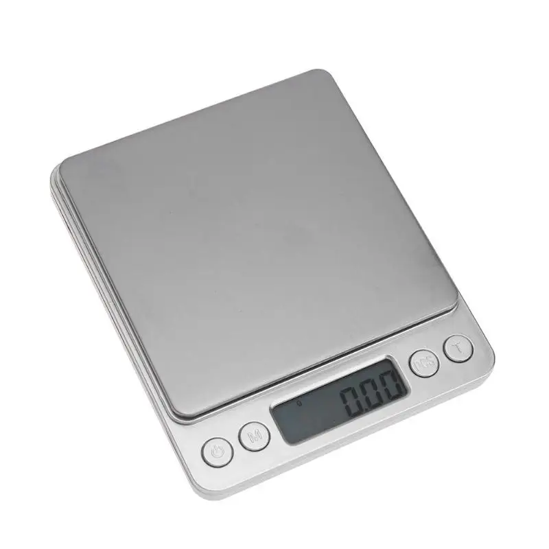 500X0.01g Mini Electronic led Luminous Digital High-precision Jewelry Scale Flour Cake Kitchen Weighing Scales Kitchen Accessory