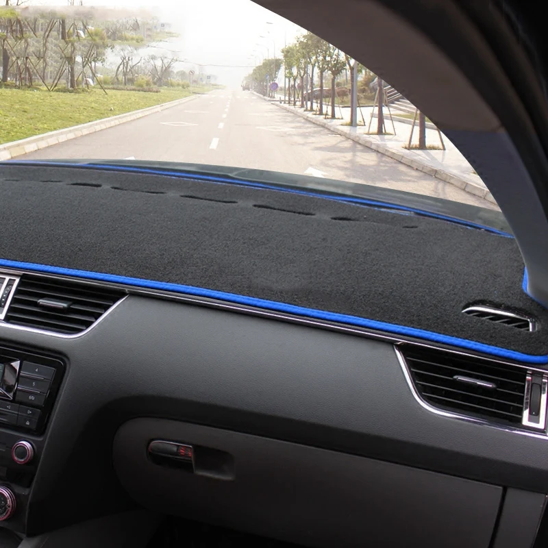 Приборной панели автомобиля солнцезащитный козырек Pad лампа консоли Pad для Skoda Octavia A7 аксессуары