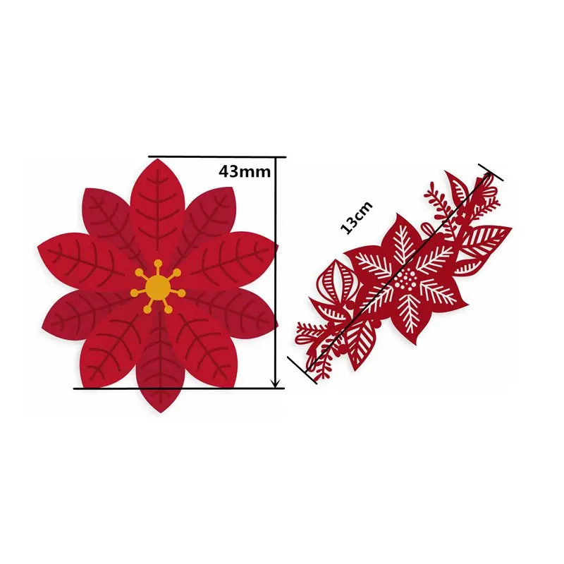 

Flower Core Bloom Branch Metal Cutting Dies Stencils for DIY Scrapbooking Photo Album Decorative Embossing Cards Die Cut 2019