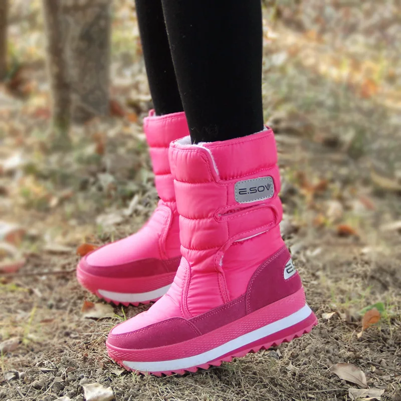 New Women Shoes Ladies Snow Boots Warm Waterproof Non-slip Ladies Boots Multi-color Optional women boots