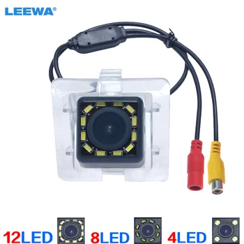 

LEEWA Car Backup Rear View Camera With 4LED/8LED/12LED For Toyota Prado Original Camera Reserved Hole Reversing Camera #CA6095