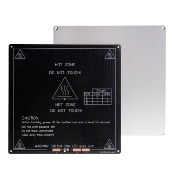 

MK3 Heated Bed Hot Bed 3D Printers Part Heat 214mmx214mm Aluminum Plate 3mm PCB D08B