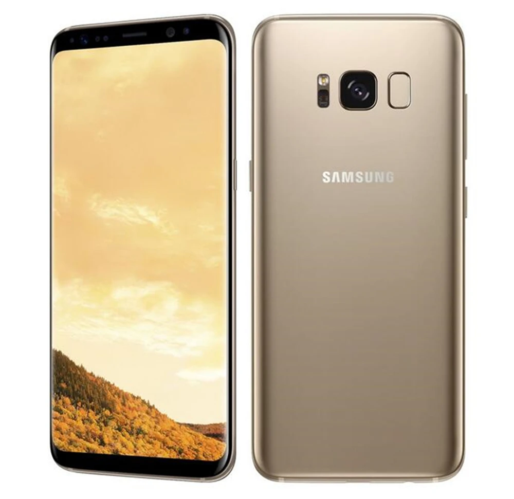 Samsung Galaxy S8 G950F оригинальная глобальная версия Android телефон Exynos Восьмиядерный 5," 12 МП и 8 Мп ram 4 Гб rom 64 Гб NFC отпечаток пальца