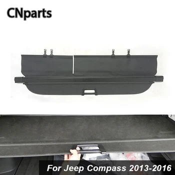 

Auto Parts Car Rear Trunk Cargo Cover For Jeep Compass 2013-2016 Car-Styling Black Security Shield Shade Auto accessories