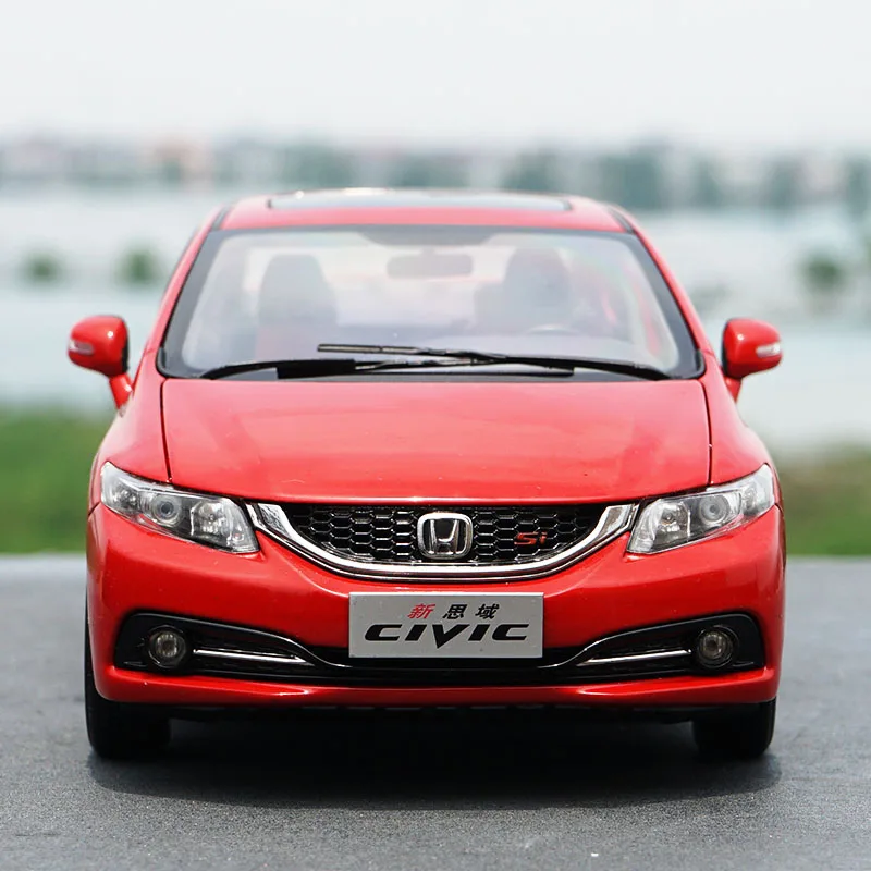 Высококачественная Подлинная модель автомобиля 1:18 HONDA CIVIC SI 9-го поколения литая