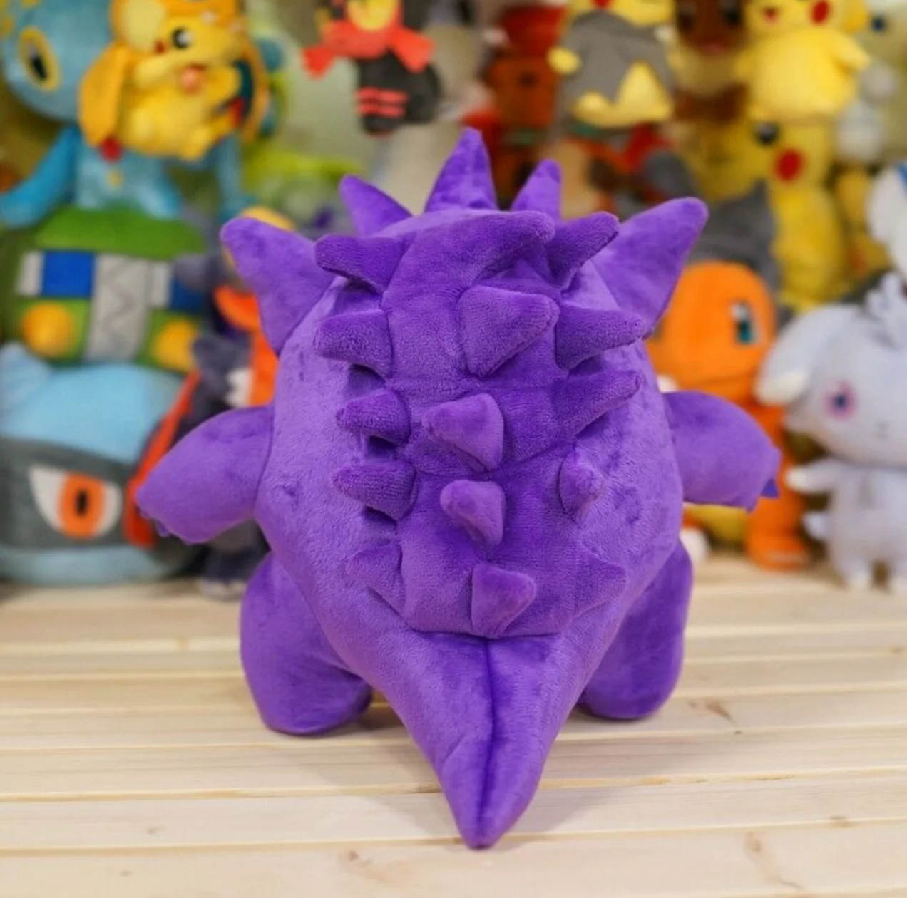 Original pokemon roxo gengar brinquedo de pelúcia bonecas recheadas macias  10 kakakawaii presente do miúdo - AliExpress