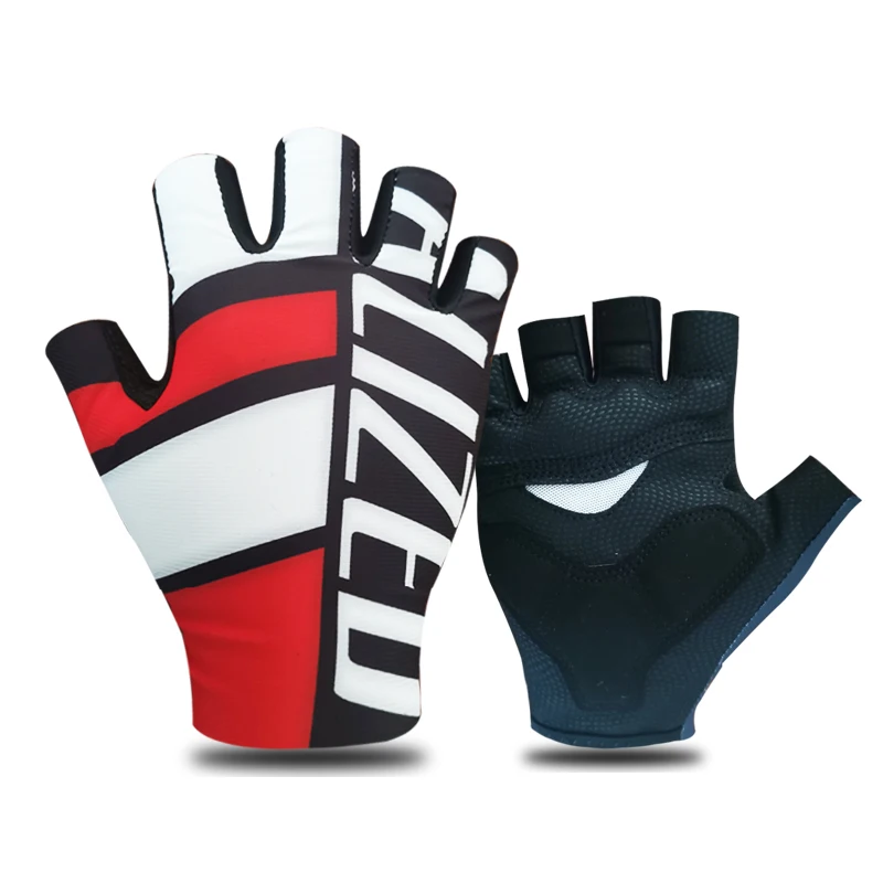 2021 New Half Finger Cycling Gloves Guantes Ciclismo Summer Breathable Bicycle Sports Glove Outdoor Racing Bike | Спорт и