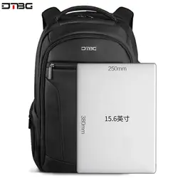 DTBG большой емкости рюкзак для 17,3 "ноутбука Водонепроницаемый черный серый Mutifunction путешествия рюкзак школьные сумки для подростка