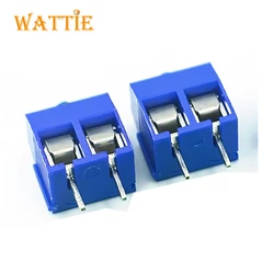 5.08 bloco de terminais azul/verde kf301 terminal 2 / 3 / 4 posição terminal 2p/3p/4 p opcional 10 pçs/lote