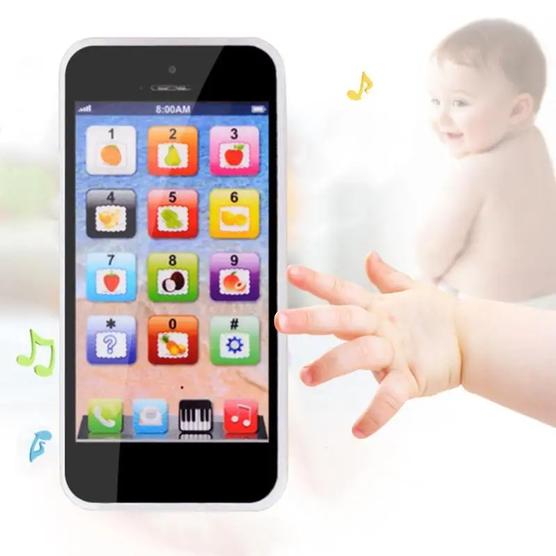 Cartoon Music Phone Baby Toys Electronic Educational Learning Toy Gift for Kids