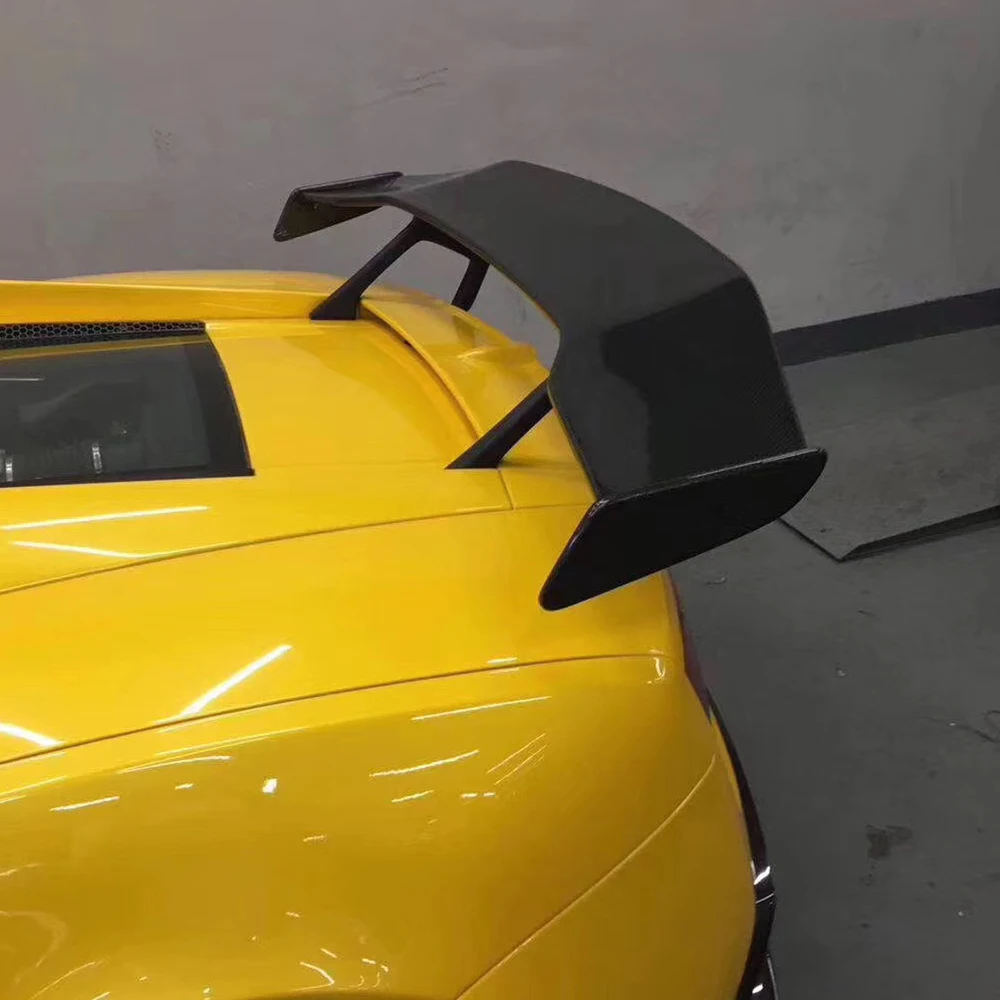 Углеродное волокно D стиль задний GT Крыло загрузки спойлер для Lamborghini Gallardo LP550 LP560 LP570