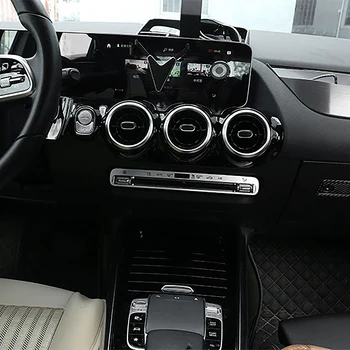 

for Mercedes Benz a B GLA GLB CLA Calss W177 W247 X156 2019-2020 Car Air Conditioning Mode Button Cover Sticker