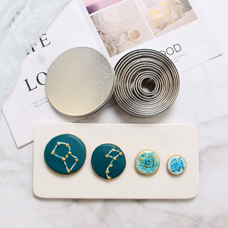 Round Cake Mousse Ring Set 3