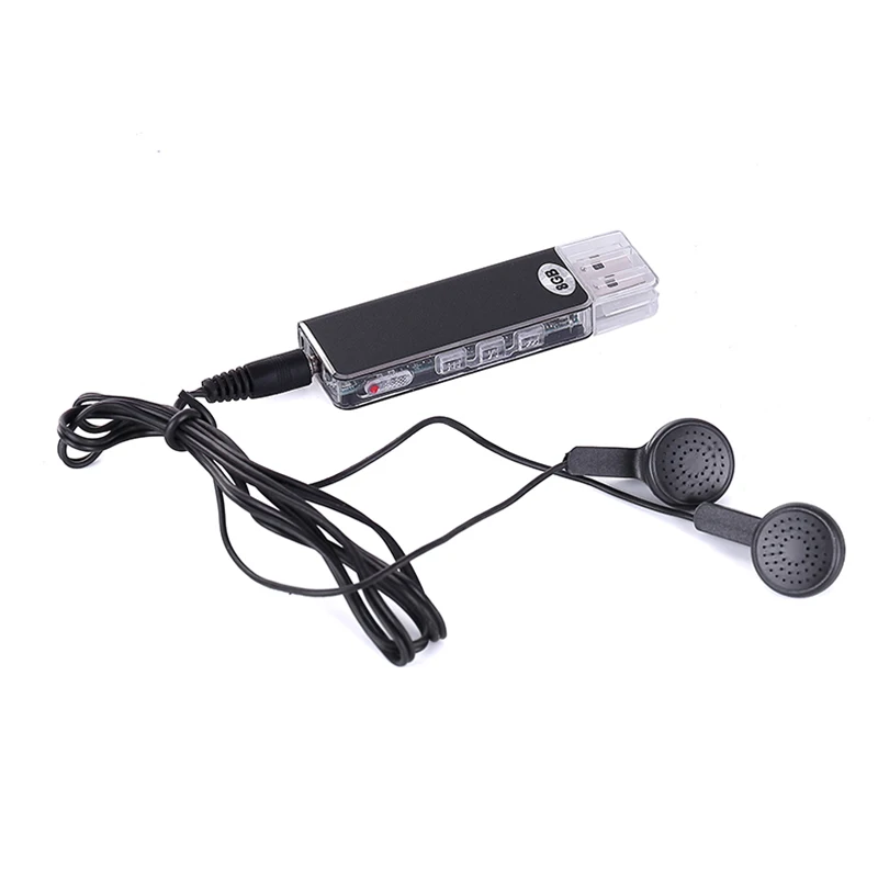 Диктофон USB диктофон 8 ГБ с разъемом для наушников Авто запись интерфейс встречи