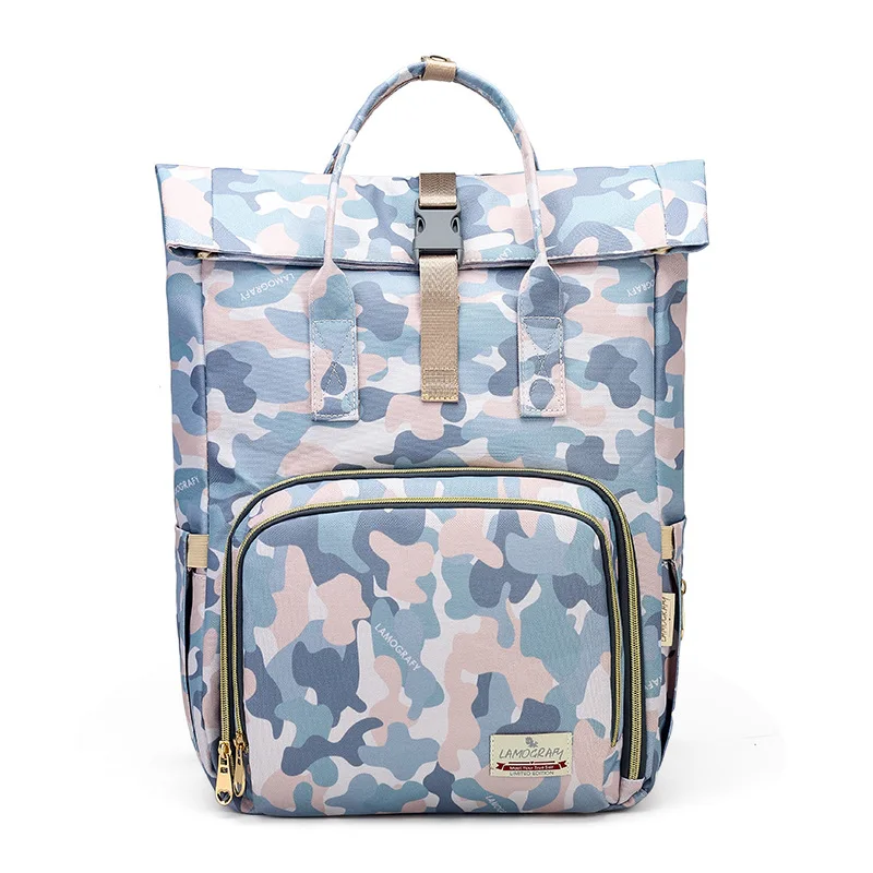 

The New Multifunction Fashion Shoulder Mummy bag High capacity Go out Backpack waterproof Diaper Bag Bottle Travel Storage