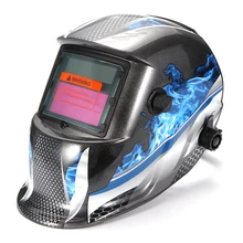 Solar Automatic Welding Helmet Welding Mask Head-Mounted Argon Arc Welding Cap Welding Protective Helmet Flat Flip Half Helical