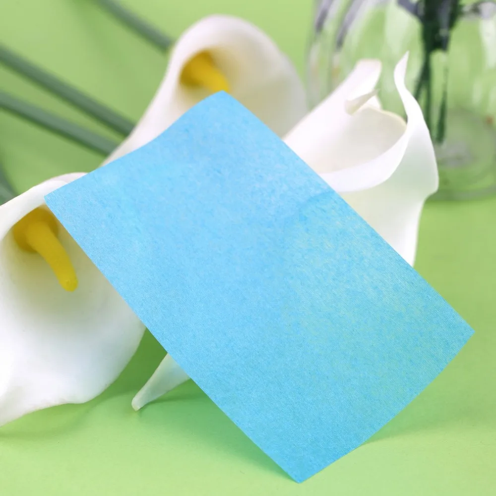 50Pcs Tissue Papers Pro Powerful Makeup Cleaning Oil Absorbing Face Paper Absorb Blotting Facial Cleaner Facial 3