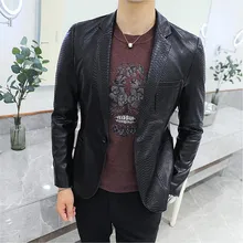Новое поступление, Кожаный Блейзер, брендовая мужская мотоциклетная кожаная куртка, мужские кожаные куртки, jaqueta de couro masculina, мужское кожаное пальто