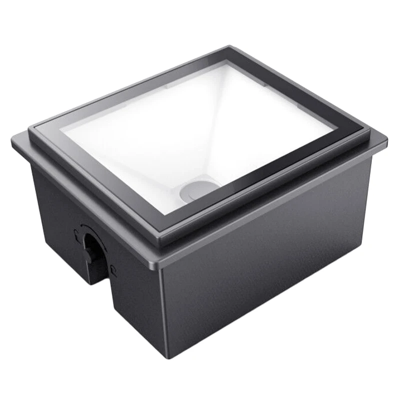 Waterproof CMOS QR 2D Black Fixed Mount Barcode Scanner For Kiosk Vending Access Control EP8000Y