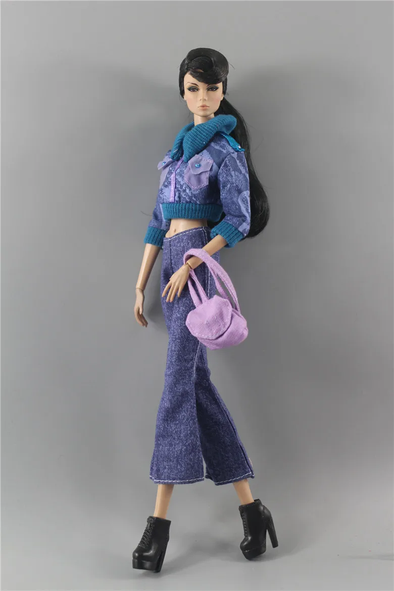 Новые стили одежды куклы игрушки платье юбки брюки для fr BB 1:6 куклы A178