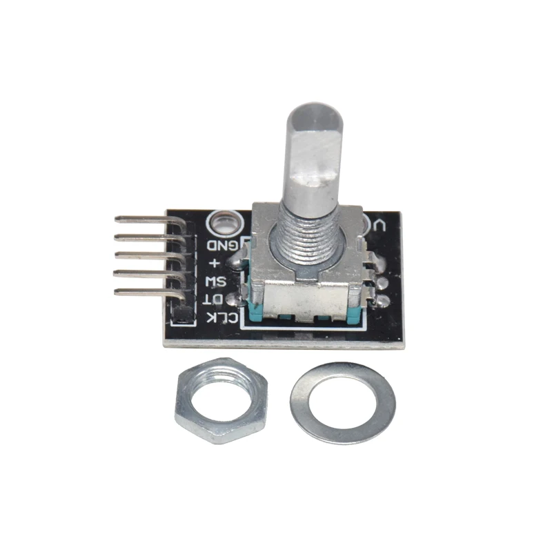 10pcs/Lot KY-040 360 Degrees Rotary Encoder Module Brick Sensor Switch Development for Arduino | Электронные компоненты и