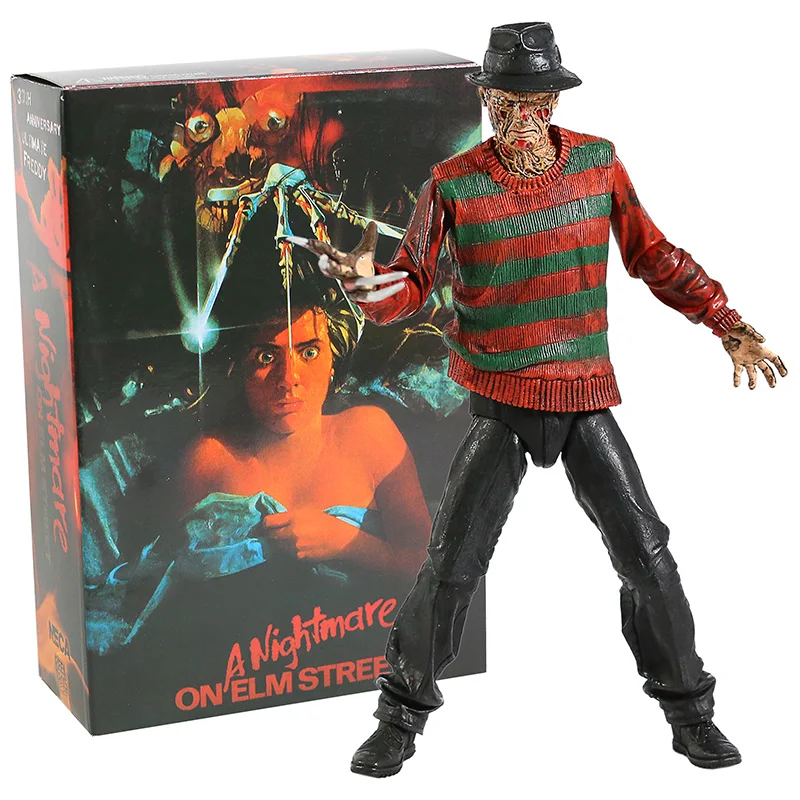 NECA A &quotКошмар на улице Вязов&quot Freddy Krueger 30 ПВХ фигурка коллекционная игрушка 7 &quot18