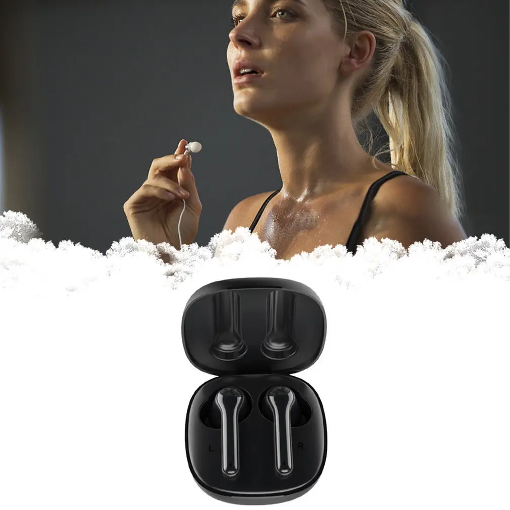 Binaural In ear Wireless Headsets 5 0 Sports 3rd Generation Headsets Siri Voice Assistant Intelligent Touch Operation