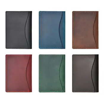 

Men's Business Genuine Leather Wallet Pocket Credit Card Holder Bifold Purse M6CC