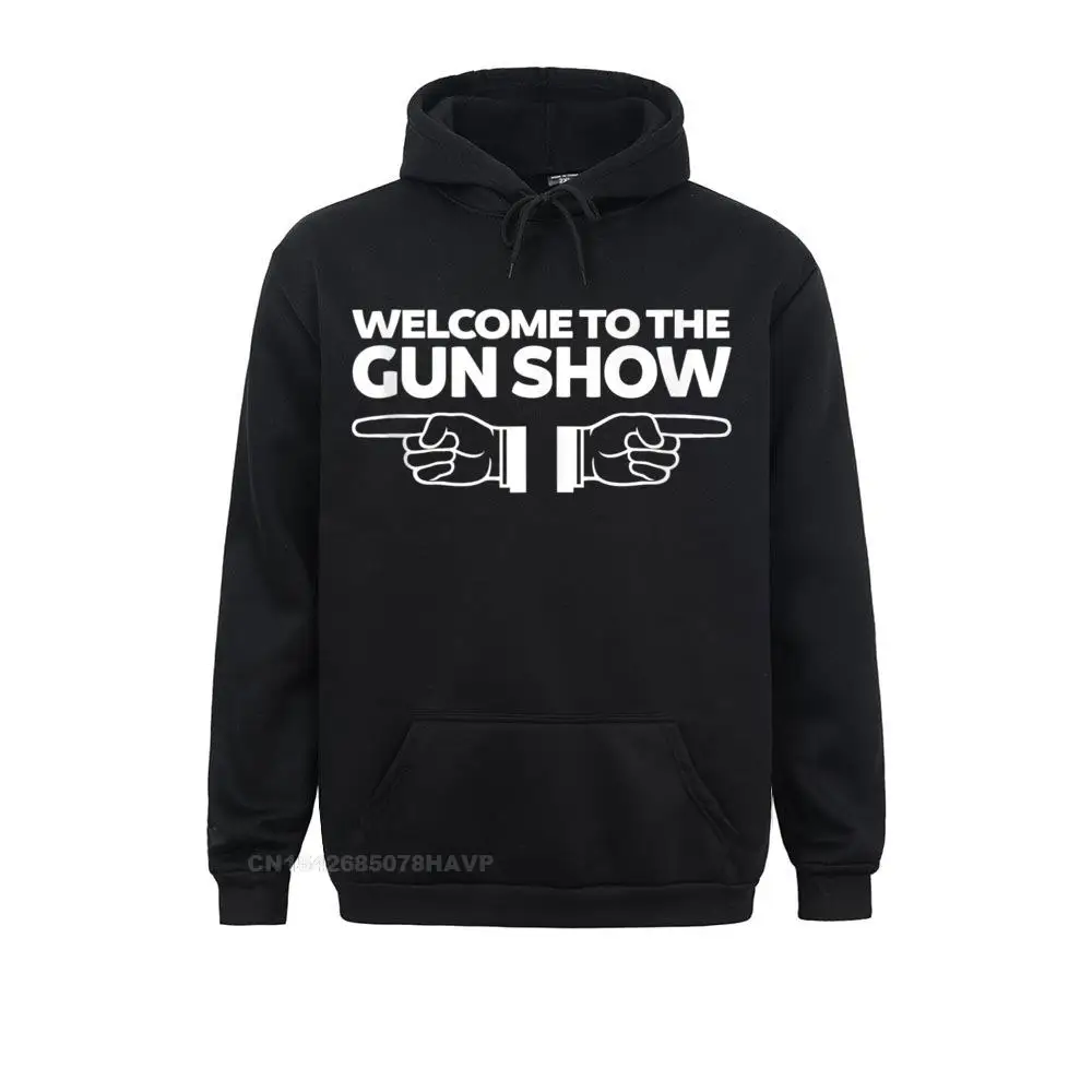 Long Sleeve Hoodies  Mens Sweatshirts Welcome to the gun show funny bodybuilder gym Tank Top__97A2025 Hip hop Hoods Fashionable Welcome to the gun show funny bodybuilder gym Tank Top__97A2025black