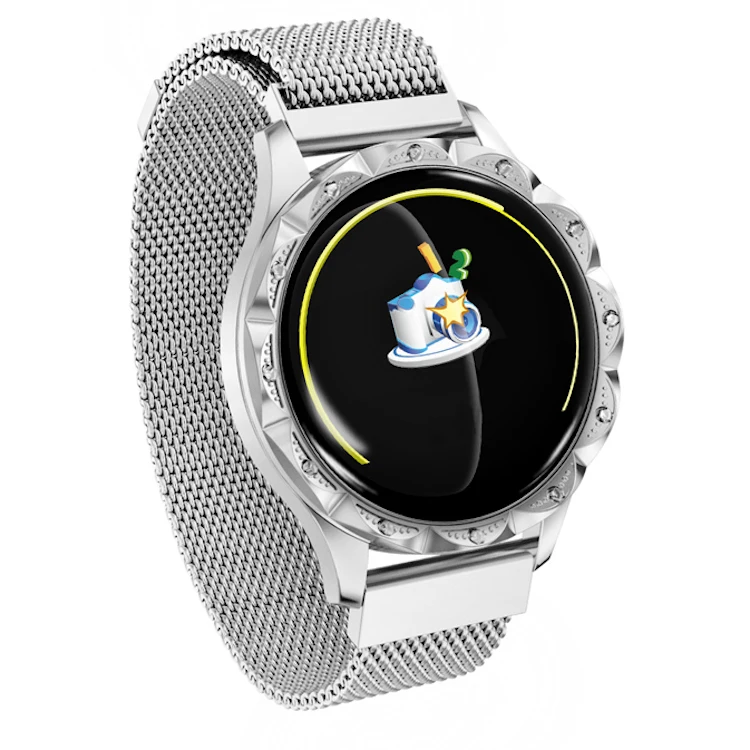 D18 Smartwatch IP67 водонепроницаемый спортивный браслет сердечного ритма кровяное давление приложение для женщин физиологическое напоминание Bluetooth умный Браслет