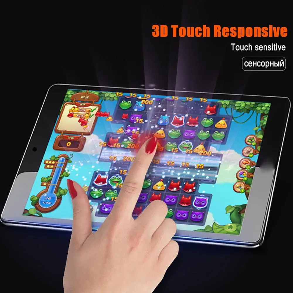 Новинка закаленное Стекло Экран защиты чехол для iPad 2/3/4 5th 6th iPad Air Mini 7,9 Pro 9,7 10,5