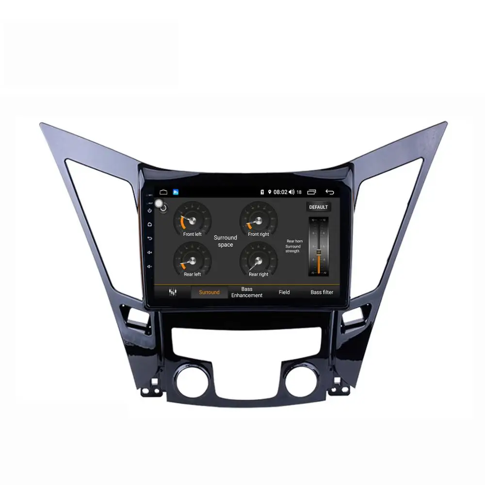 COIKA " Android 8,1 система 8 ядерный автомобильный радиоприемник для hyundai Sonata I40 I45 I50 2011- ips сенсорный экран PIP DSP Carplay Google BT