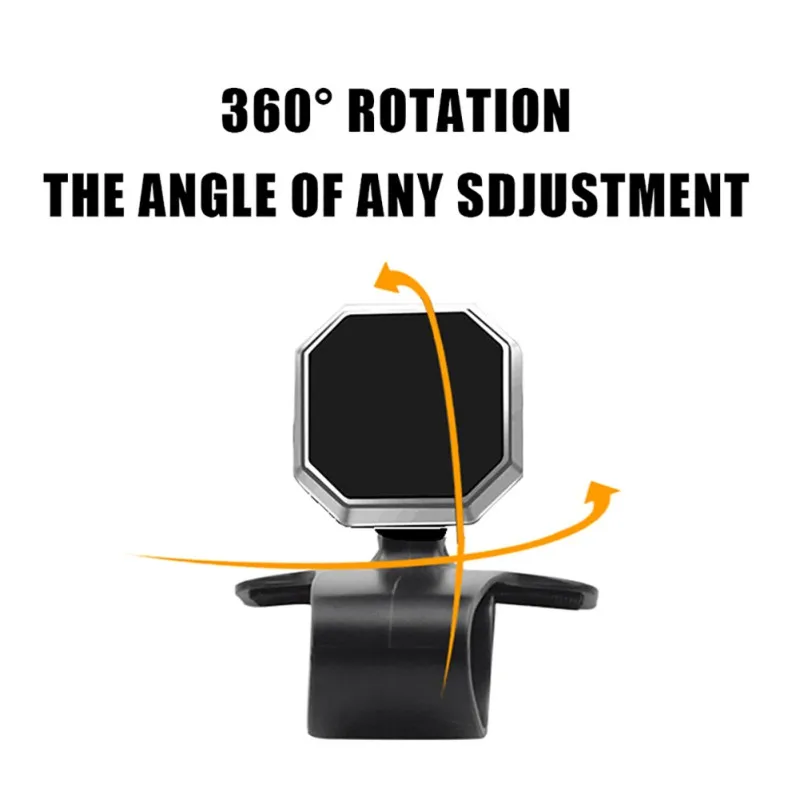 Newest Universal Adjustable Car phone Holder Dashboard Magnetic Mount Holder Clamp Stand For Mobile Smart Phone GPS