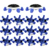 14pcs Golf Shoe Spikes Pins Non-slip Turn Fast Twist Screw Shoe Spikes Accessories Golf Short spike Golf Training Aids 1